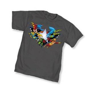 Justice League T shirt By Jim Lee (Medium/Black) Justice League T 