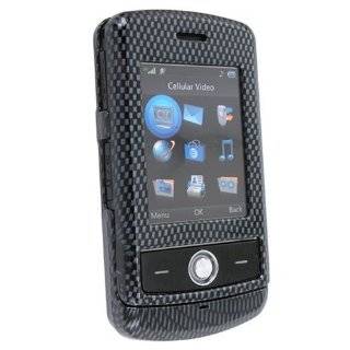  LG Shine CU720 Silicone Skin Case Cover Rubber   Black Cell Phones 
