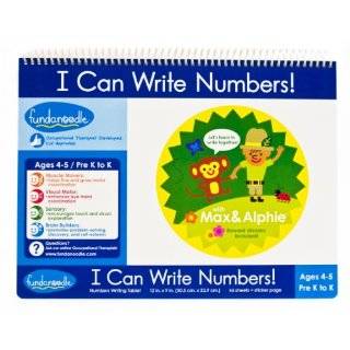  Fundanoodle I Can Write Upper Case Writing Tablet, Ages 