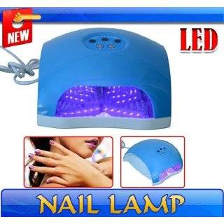 Frugah New 10w Gel Uv Nail Lamp LED Light Dryer with Set Time Blue
