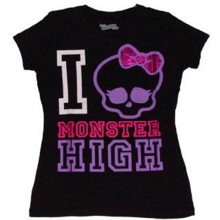 Monster High I Love Monster High Girls T shirt