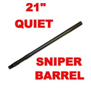 UFD 21 Spyder 1 Piece PORTED SILENT Paintball BARREL   Dust Black