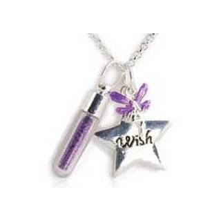  Wish Star Fairy Dust Necklace   Blue 