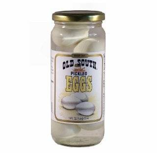 Old South Southern Style Pickled Eggs 16 Oz Jar (2 Pack)