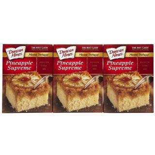 Betty Crocker Pineapple Upside Down Cake Mix, 21.5 Ounce Boxes (Pack 