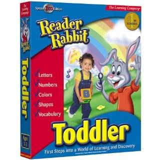  Reader Rabbits Toddler (CD) by The Learning Company 
