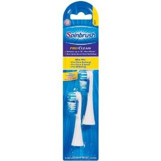  Crest Pro Whitening SpinBrush Toothbrush Refill, Medium (2 