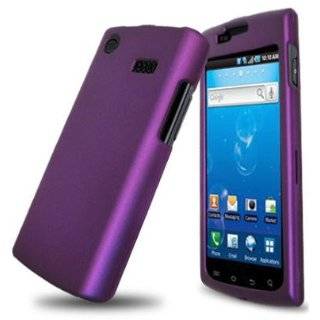   Purple Rubberized Hard Case for Samsung Captivate i897 (Galaxy S) AT&T