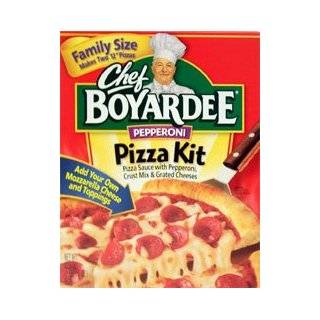 Chef Boyardee Pep Pizza Kit   6 Unit Pack  Grocery 