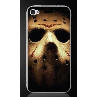 Halloween Horror Movie Hockey Mask   iPhone 4s Silicone Rubber Cover 