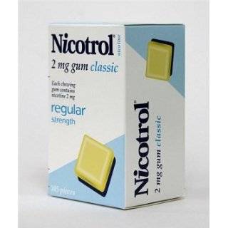 Nicotrol Nicotine Gum (1) Large Box Classic Gum 2mg   105 Pieces in 
