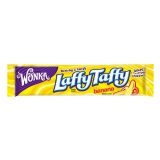 Wonka Laffy Taffy, Strawberry and Banana, 1.5 Ounce Packets (Pack of 