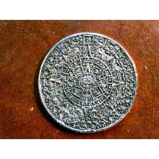  Ancient Mayan, Aztec Calender Coin Gold 