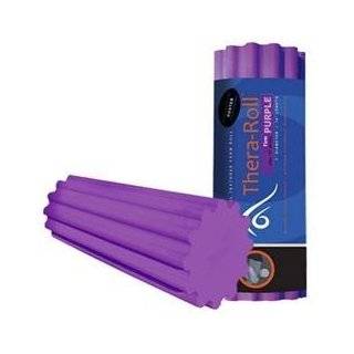 Thera Roll Textured Therapy Foam Roller   3 x 8 Purple / Firm 