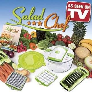 Piece Salad Chef Set   As Seen on TV product   Fastest Salad Making 