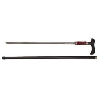 Walking Cane   Red Cobra Samurai Stick Sword  Sports 