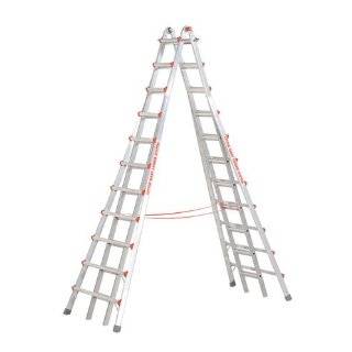 Werner E7416 300 Pound Duty Rating Fiberglass Extension Trestle Ladder 